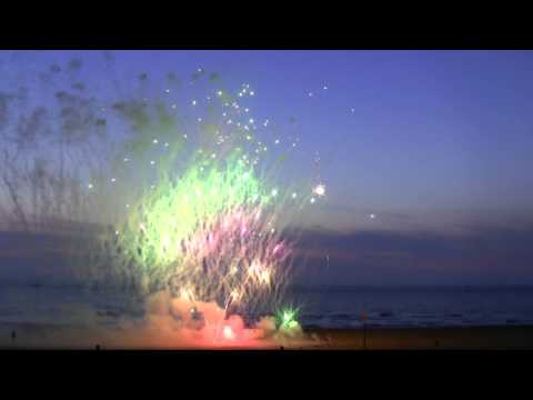 Vuurwerkshow Kijkduin Den Haag 2013