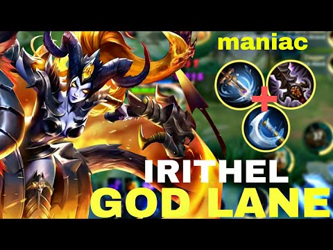 MANIAC!! | Kombinasi Build Irithel Terbaru 2023 MLBB