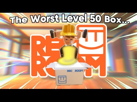 The WORST Level 50 Box In Rec Room…