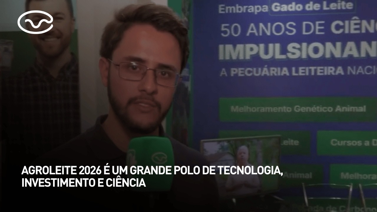 Agroleite é um grande polo de tecnologia, investimento e ciência
