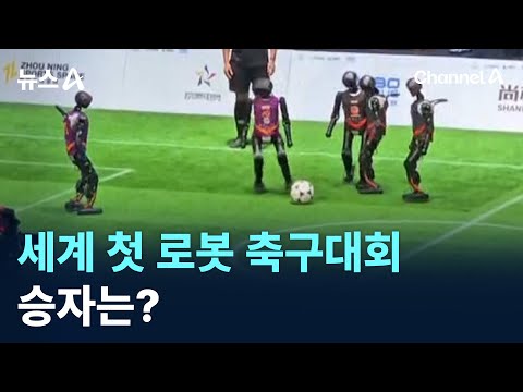 세계 첫 로봇 축구대회…승자는?