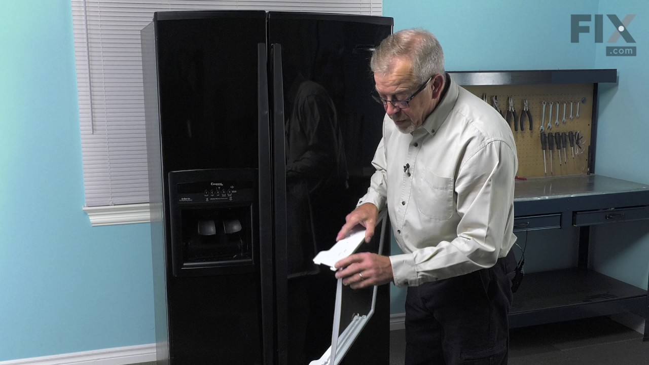 Replacing the Refrigerator Cantilever Shelf w/Glass