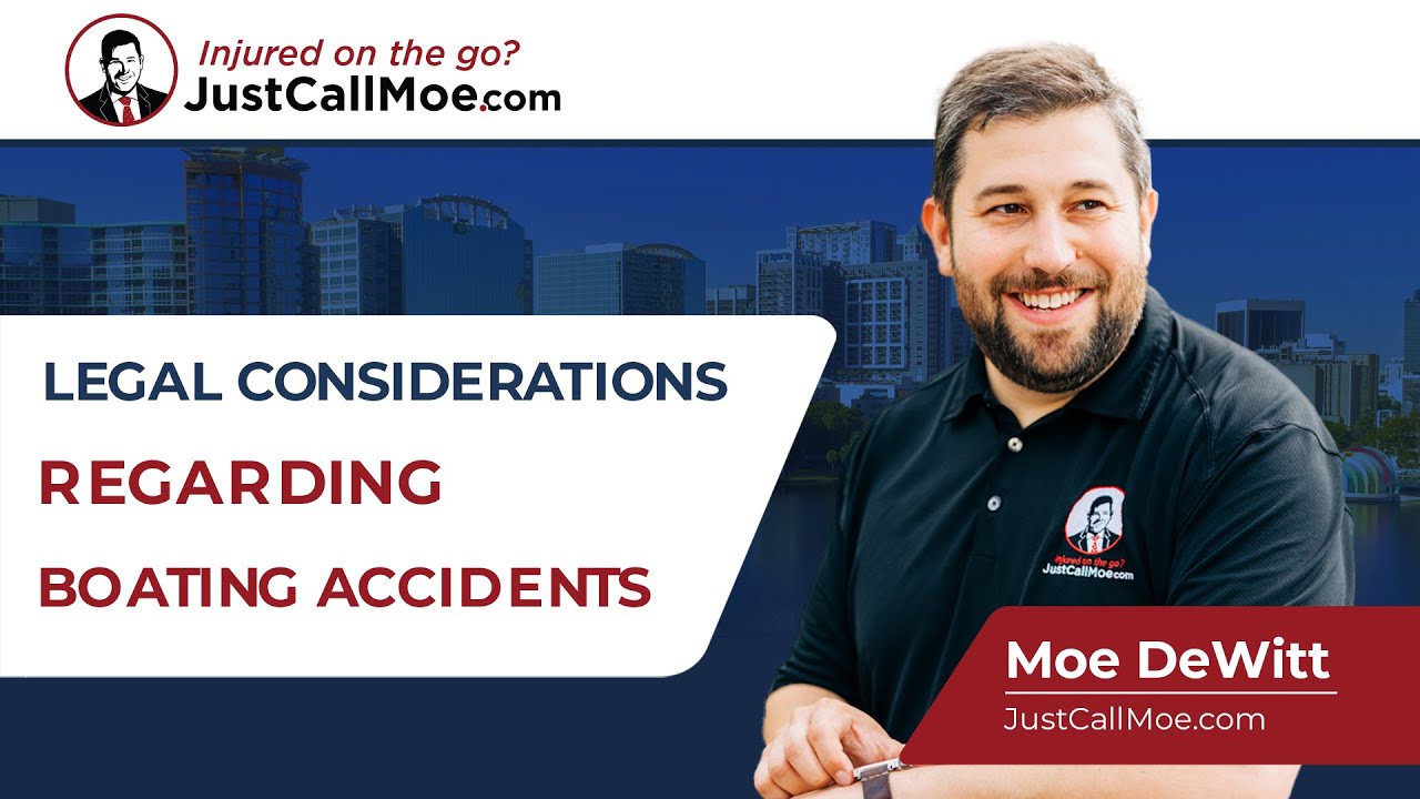 What legal considerations apply to boating accident injury cases in Florida?