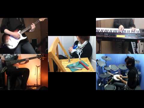 [HD]Nisemonogatari OP [Futakotome] Band cover