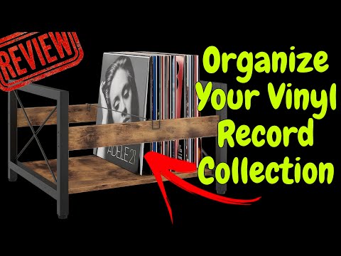 ELITEROO Vinyl Record Holder: Keep Your Vinyl Organized & Protected