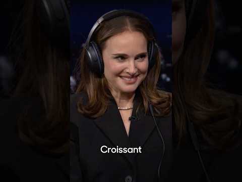 Whisper Challenge w/ #NataliePortman 🎧 #FallonTonight