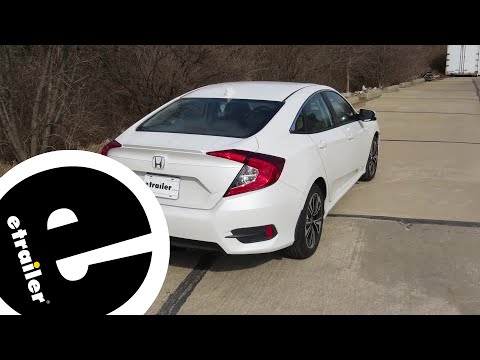 etrailer | 2017 Honda Civic Curt Trailer Hitch Receiver: Complete Installation