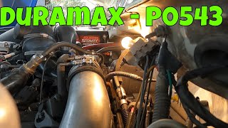 OBD p0543 significado