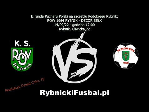 BRAMKI | KS ROW 1964 RYBNIK - KS DECOR BEŁK