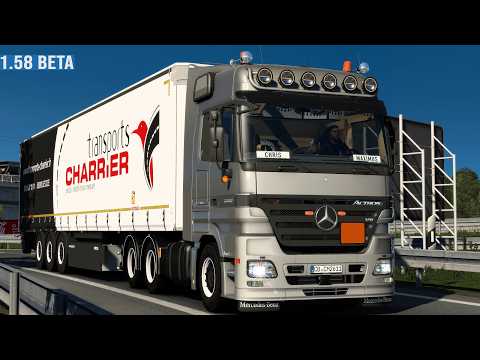 ETS2 Mercedes Actros MP2 - Leipzig nach Kassel [3129] EURO TRUCK SIMULATOR 2