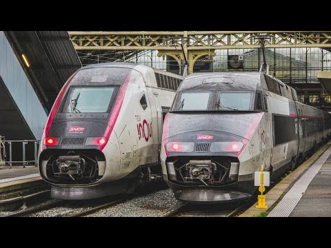 4K AMBIANCE TRAINS COMPILATION - GARE SNCF LILLE FLANDRES - FRANCE 🇫🇷