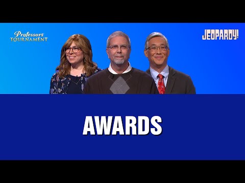 Final Jeopardy!: Awards | Professors Tournament | JEOPARDY!