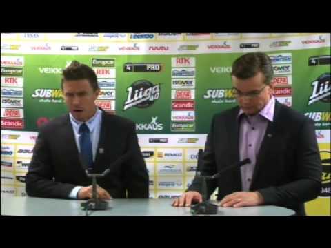 27.9.2014 SaiPa - Blues lehdistötilaisuus