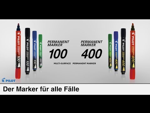 Artikelvideo 1 für PILOT 100 Permanentmarker grün 1,0 mm, 1 St., Artikelnummer 363061