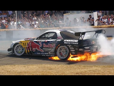 BEST OF DRIFTKHANA @ GOODWOOD FESTIVAL OF SPEED! Nissan GT-R V8, Silvia S15, Volvo 745 3-Rotor