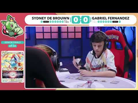 SYDNEY vs GABRIEL   Pokémon TCG Seniors Finals   Pokémon Worlds 2023