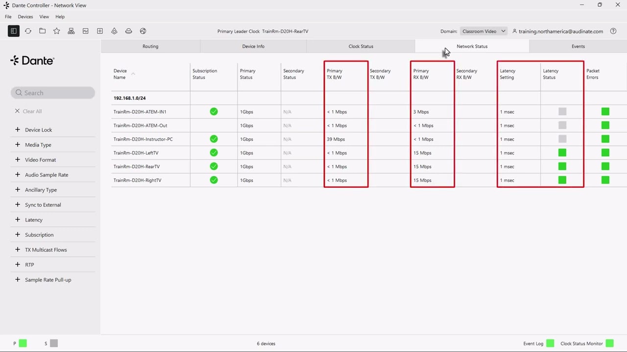 🔍  Dante Tip of the Day: Find & Fix Issues Faster in Dante Controller