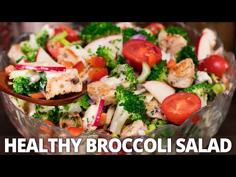 This is my favorite recipe! This Mediterranean chicken salad melts belly fat away