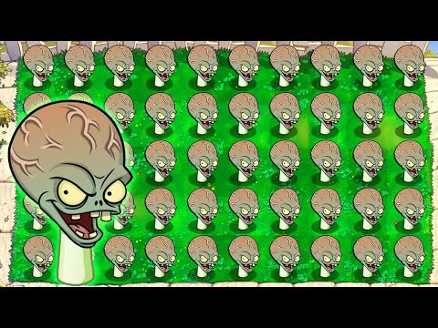PvZ2 NEW Plant - FUME-SHROOM ZomPlant - Plants vs Zombies Mod ZomPlants vs Zombotany