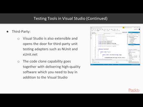 Fundamentals of ASP NET Core 3 Getting Started with Unit Testing | packtpub com