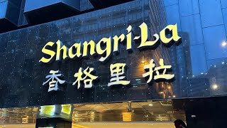 Kowloon Shangrila Hongkong; Executive Suite room with Horiz Club Lounge Access