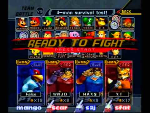 Rule 6 Doubles GF: S2J/Mango (blue) vs SFAT/Scar (red)