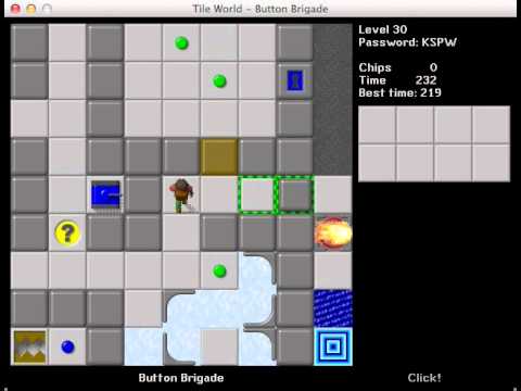 CCLP1 level 30 solution - 219 seconds