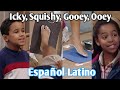 Icky Squishy Gooey Ooey Barney Halloween Party Español Latino