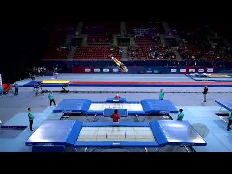 UYAMA Megu (JPN) W - 2022 Trampoline Worlds, Sofia (BUL) - Q Trampoline Exercise 2