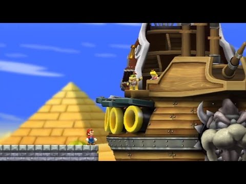 New Super Mario Bros Wii Walkthrough - Part 2 - World 2