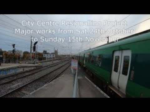 Explainer: City Centre Resignalling Project Commissioning, 24th October to 15th November 2020