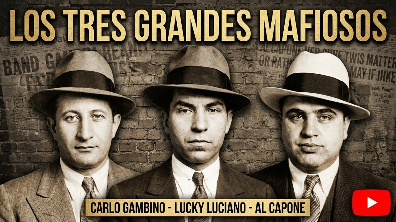 Los 3 Grandes Jefes de la Mafia: La Historia Secreta del Crimen en Estados Unidos