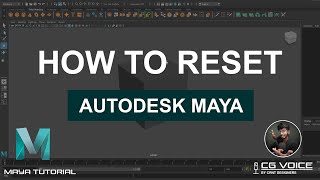 How To Reset Autodesk Maya Software