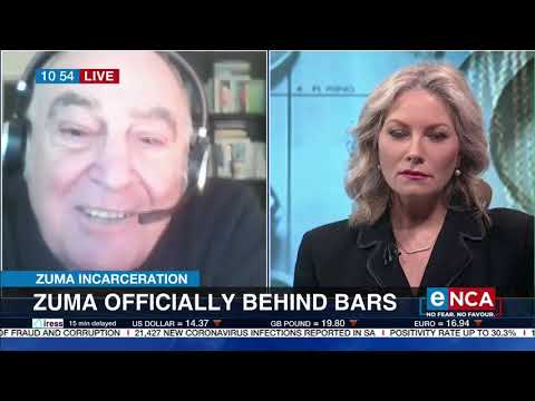 Zuma officially behind bars Ronnie Kasrils comments on Zuma incarceration