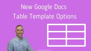 A New Google Docs Template Option