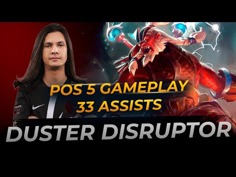 Duster Disruptor 33 Assists | Full Gameplay Dota 2 Replay