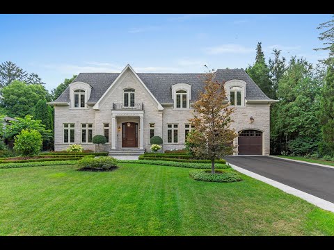 SOLD - Listed at $6,499,000 - 2038 Malbrook Rd, Oakville - Listed by JANE WEATHERHEAD & ASSOCIATES