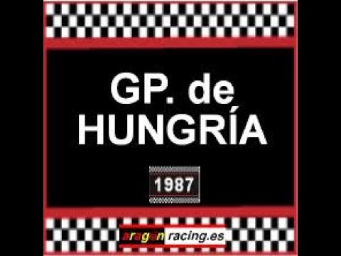 1987 GP de Hungría  audio inglés (09/08/1987) -enlace en la descripción-