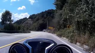 preview picture of video 'bmw r ninet down from Gwangdeoksan (Road 372 South Korea)'