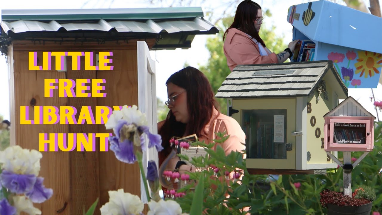 Little Free Library Hunt | Marvelous Finds & A Book Haul 📚