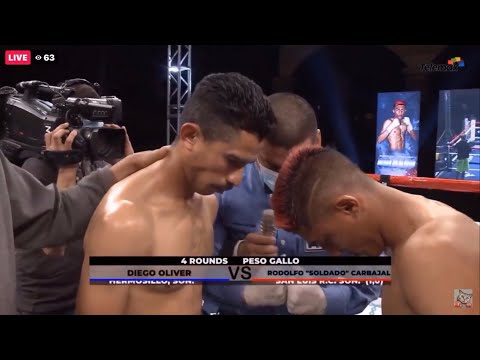 Rodolfo Carbajal vs Diego Oliver Salazar | Full Fight | Pelea Completa | HD