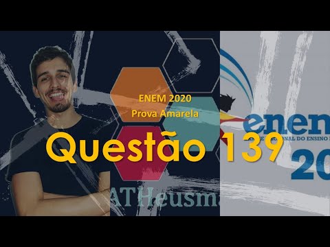 Questão 139   ENEM 2020   Caderno Amarelo