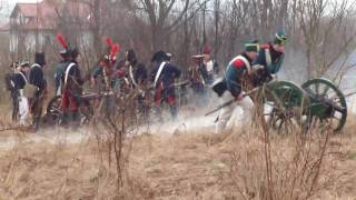 preview picture of video 'Napoleoniada 2010 -Artyleria (1807) Battle near Jonkowo [Poland]'