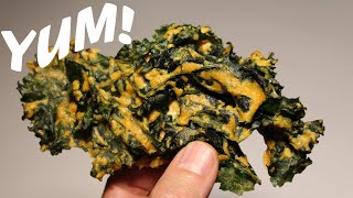 Amazing Cheesy Kale Chips