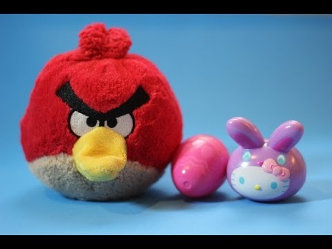 Angry Bird's Red Bird Egg Hunt