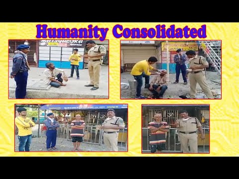 మానవత్వాన్ని చాటుకున్న ఖాకీలు మరియు భారత్ స్కౌట్స్ అండ్ గైడ్స్ at Akkayyapalem,Visakhapatnam,Vizagvision..