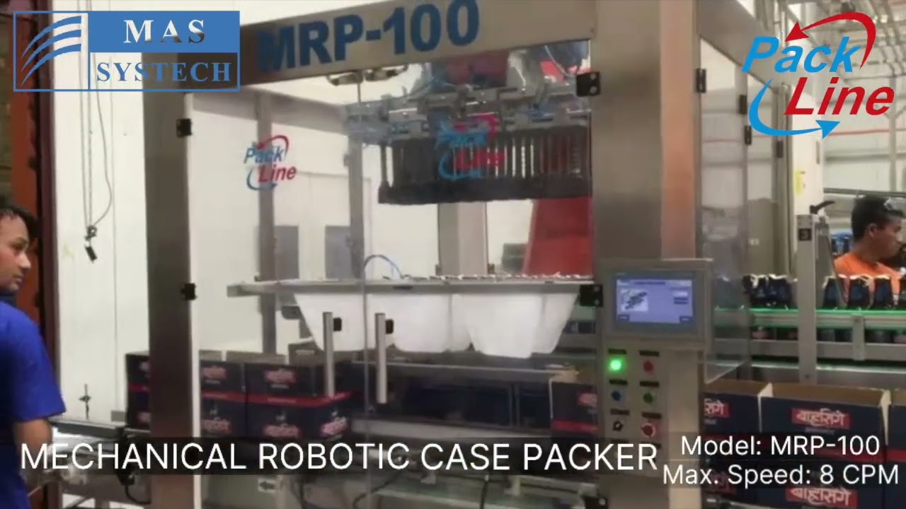 Mechanical Robotic Case Packer
