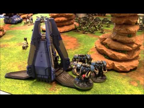 40k Batrep: Orks versus Ultramarines - 1500 points