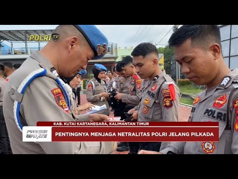 PRESISI UPDATE : PENEGAKAN DISIPLIN PERSONEL POLRES KUKAR 23/09/2024 10.00