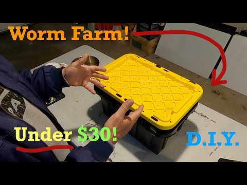 Iowa Panfishing: DIY Worm Farm for UNDER $30